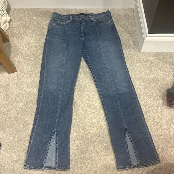 Hudson Jeans Jeans Hudson Split Front Hem Barbara Straight